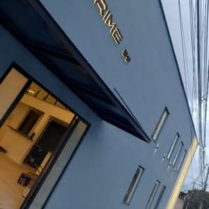 Fachada do espaço para eventos infantil